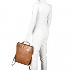 Rucksack Grandma's Luxury Club Mrs. Cherry Pie Coffee Bean, Farbe: braun, Marke: Aunts & Uncles, EAN: 4250394952256, Abmessungen in cm: 31x34x11, Bild 7 von 8
