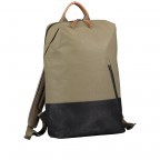 Rucksack Japan Hamamatsu Fallen Rock, Farbe: taupe/khaki, Marke: Aunts & Uncles, EAN: 4250394950818, Abmessungen in cm: 25x39x10, Bild 2 von 12