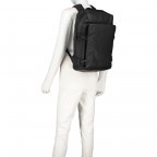 Rucksack Japan Kyoto Black, Farbe: schwarz, Marke: Aunts & Uncles, EAN: 4250394950955, Abmessungen in cm: 28x42x13, Bild 5 von 7