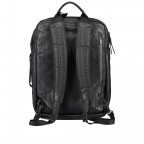 Rucksack Japan Nagoya Black, Farbe: schwarz, Marke: Aunts & Uncles, EAN: 4250394951051, Abmessungen in cm: 28x42x14, Bild 4 von 12