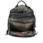 Rucksack Japan Nagoya Black, Farbe: schwarz, Marke: Aunts & Uncles, EAN: 4250394951051, Abmessungen in cm: 28x42x14, Bild 8 von 12