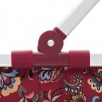 Einkaufskorb Carrybag Paisley Ruby, Farbe: rot/weinrot, Marke: Reisenthel, EAN: 4012013712944, Abmessungen in cm: 48x29x28, Bild 5 von 5