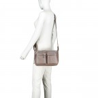 Umhängetasche MD20 QMTX5 Taupe, Farbe: taupe/khaki, Marke: Mandarina Duck, EAN: 8032803689788, Abmessungen in cm: 28x19x11, Bild 5 von 6