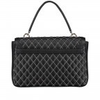 Umhängetasche Borsa Schwarz, Farbe: schwarz, Marke: Love Moschino, EAN: 8059610667389, Abmessungen in cm: 29x19x7, Bild 3 von 8