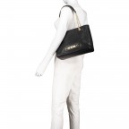 Shopper Borsa Grain Small Schwarz, Farbe: schwarz, Marke: Love Moschino, EAN: 8059610660472, Abmessungen in cm: 32x24x11, Bild 4 von 6