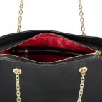 Shopper Borsa Grain Small Schwarz, Farbe: schwarz, Marke: Love Moschino, EAN: 8059610660472, Abmessungen in cm: 32x24x11, Bild 6 von 6