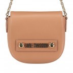 Umhängetasche Borsa Grain Small Cammello, Farbe: cognac, Marke: Love Moschino, EAN: 8059610660489, Abmessungen in cm: 20x18x10, Bild 1 von 6