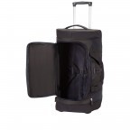 Reisetasche Wanderpacks Duffle Wheels 75 mit zwei Rollen Black, Farbe: schwarz, Marke: Samsonite, EAN: 5414847470301, Abmessungen in cm: 75x38x35, Bild 4 von 8