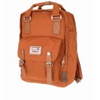 Rucksack Macaroon Volumen 16 Liter Rust, Farbe: orange, Marke: Doughnut, EAN: 4897065906219, Abmessungen in cm: 28x38x11, Bild 2 von 7