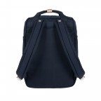 Rucksack Macaroon Bicolor Volumen 16 Liter Nautical Almond, Farbe: blau/petrol, Marke: Doughnut, EAN: 4895222500898, Abmessungen in cm: 28x38x11, Bild 3 von 8