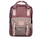 Rucksack Macaroon Bicolor Volumen 16 Liter Chestnut Almond, Farbe: rot/weinrot, Marke: Doughnut, EAN: 4895222500881, Abmessungen in cm: 28x38x11, Bild 1 von 8