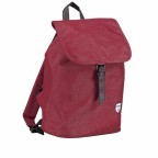 Rucksack Heaven FU51-1182 Bordo, Farbe: rot/weinrot, Marke: Blackbeat, EAN: 8719956128493, Abmessungen in cm: 25x33x13, Bild 2 von 6