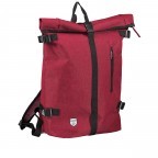 Rucksack Heaven FU51-1079 Burgundy, Farbe: rot/weinrot, Marke: Blackbeat, EAN: 8719956128646, Abmessungen in cm: 29x54x14, Bild 2 von 10