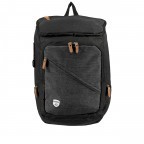 Rucksack Wodz FU51-1198 Black Grey, Farbe: schwarz, Marke: Blackbeat, EAN: 4065646013216, Bild 1 von 7