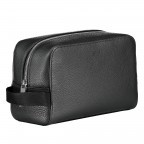 Kulturbeutel Crosstown Washbag Black, Farbe: schwarz, Marke: BOSS, EAN: 4029049385202, Abmessungen in cm: 24x16x7, Bild 2 von 4