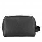 Kulturbeutel Crosstown Washbag Black, Farbe: schwarz, Marke: BOSS, EAN: 4029049385202, Abmessungen in cm: 24x16x7, Bild 3 von 4