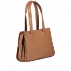 Shopper Cormorano Elea Latte, Farbe: cognac, Marke: Adax, EAN: 5705483219967, Abmessungen in cm: 28.5x21x13, Bild 2 von 9