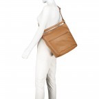 Beuteltasche Cormorano Felia Latte, Farbe: cognac, Marke: Adax, EAN: 5705483219790, Abmessungen in cm: 31x32x12, Bild 3 von 6