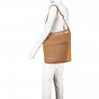 Beuteltasche Cormorano Felia Latte, Farbe: cognac, Marke: Adax, EAN: 5705483219790, Abmessungen in cm: 31x32x12, Bild 4 von 6