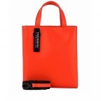 Handtasche Paper Bag Tote S Carter Poppy Red, Farbe: orange, Marke: Liebeskind Berlin, EAN: 4058629123057, Abmessungen in cm: 22x25x12, Bild 1 von 7