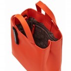 Handtasche Paper Bag Tote S Carter Poppy Red, Farbe: orange, Marke: Liebeskind Berlin, EAN: 4058629123057, Abmessungen in cm: 22x25x12, Bild 6 von 7