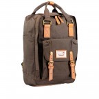 Rucksack Macaroon Volumen 16 Liter Espresso, Farbe: braun, Marke: Doughnut, EAN: 4897065900699, Abmessungen in cm: 28x38x11, Bild 2 von 7