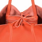 Shopper Dollaro Koralle, Farbe: orange, Marke: Hausfelder Manufaktur, EAN: 4065646003842, Abmessungen in cm: 38x31.5x12, Bild 6 von 6
