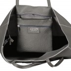 Shopper Dollaro Dunkelgrau, Farbe: grau, Marke: Hausfelder Manufaktur, EAN: 4065646003859, Abmessungen in cm: 38x31.5x12, Bild 5 von 5
