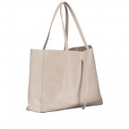 Shopper Dollaro Hellgrau, Farbe: grau, Marke: Hausfelder Manufaktur, EAN: 4065646003873, Abmessungen in cm: 38x31.5x12, Bild 2 von 6