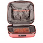 Kosmetikkoffer ABS13 Shiny Rose, Farbe: rosa/pink, Marke: Franky, EAN: 4251672721243, Abmessungen in cm: 36x32x18, Bild 6 von 9