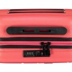 Kosmetikkoffer ABS13 Shiny Rose, Farbe: rosa/pink, Marke: Franky, EAN: 4251672721243, Abmessungen in cm: 36x32x18, Bild 8 von 9
