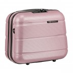Kosmetikkoffer ABS13 Shiny Rose, Farbe: rosa/pink, Marke: Franky, EAN: 4251672721243, Abmessungen in cm: 36x32x18, Bild 2 von 9
