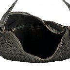 Beuteltasche Soft-Weaving Mila B3.6306 Metallic Graphit, Farbe: anthrazit, Marke: Harbour 2nd, EAN: 4046478041080, Abmessungen in cm: 33x25x12, Bild 8 von 10