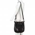 Beuteltasche Locked-Treasure Yolanda B3.9291 Dark Ash, Farbe: anthrazit, Marke: Harbour 2nd, EAN: 4046478042377, Abmessungen in cm: 36x31x18, Bild 6 von 9