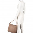 Beuteltasche Nylon Cornflower Dina LVZ Latte Macchiato, Farbe: braun, Marke: Joop!, EAN: 4053533750733, Abmessungen in cm: 30x30x9, Bild 5 von 8