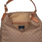 Beuteltasche Nylon Cornflower Dina LVZ Latte Macchiato, Farbe: braun, Marke: Joop!, EAN: 4053533750733, Abmessungen in cm: 30x30x9, Bild 8 von 8