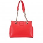 Tasche Divina Rosso, Farbe: rot/weinrot, Marke: Valentino Bags, EAN: 8052790167571, Abmessungen in cm: 30x23x10, Bild 3 von 6
