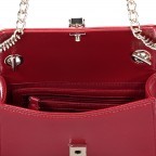 Umhängetasche Oboe Rosso, Farbe: rot/weinrot, Marke: Valentino Bags, EAN: 8052790906811, Abmessungen in cm: 17.5x11.5x6, Bild 6 von 6