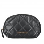 Kosmetiketui Ocarina, Farbe: schwarz, rot/weinrot, beige, Marke: Valentino Bags, Abmessungen in cm: 23x14x7, Bild 1 von 5