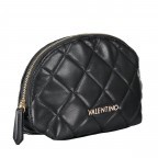 Kosmetiketui Ocarina, Farbe: schwarz, rot/weinrot, beige, Marke: Valentino Bags, Abmessungen in cm: 23x14x7, Bild 2 von 5