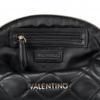 Kosmetiketui Ocarina, Farbe: schwarz, rot/weinrot, beige, Marke: Valentino Bags, Abmessungen in cm: 23x14x7, Bild 4 von 5