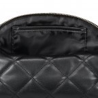 Kosmetiketui Ocarina, Farbe: schwarz, rot/weinrot, beige, Marke: Valentino Bags, Abmessungen in cm: 23x14x7, Bild 5 von 5