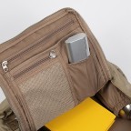 Rucksack Macaroon Glossy Blocking Series Volumen 16 Liter Charcoal Olive, Farbe: grau, Marke: Doughnut, EAN: 4895222503004, Abmessungen in cm: 28x38x11, Bild 6 von 13