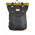 Rucksack Christopher Glossy Blocking Series Volumen 18 Liter Charcoal Grassy, Farbe: grau, Marke: Doughnut, EAN: 4895222503165, Abmessungen in cm: 32x45x13, Bild 1 von 12