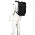 Laptoptasche Sturdy auch als Rucksack zu tragen Volumen 20 Liter Black, Farbe: schwarz, Marke: Doughnut, EAN: 4895222500805, Abmessungen in cm: 26x45x16, Bild 4 von 14