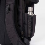 Lapttoptasche Sturdy auch als Rucksack zu tragen Volumen 20 Liter Black, Farbe: schwarz, Marke: Doughnut, EAN: 4895222500805, Abmessungen in cm: 26x45x16, Bild 9 von 14