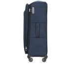 Koffer Adair Spinner 70 erweiterbar Blue, Farbe: blau/petrol, Marke: Samsonite, EAN: 5414847934506, Abmessungen in cm: 43x70x27, Bild 4 von 8
