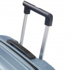 Koffer Orfeo Spinner 55 Sky Silver, Farbe: blau/petrol, Marke: Samsonite, EAN: 5414847812590, Abmessungen in cm: 40x55x20, Bild 8 von 12