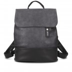 Rucksack Jana JR13 Noir, Farbe: schwarz, Marke: Zwei, EAN: 4250257921153, Abmessungen in cm: 28x35x11, Bild 1 von 6