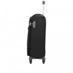 Koffer Anafi Spinner 55 Black, Farbe: schwarz, Marke: Samsonite, EAN: 5400520003720, Abmessungen in cm: 40x55x20, Bild 3 von 12